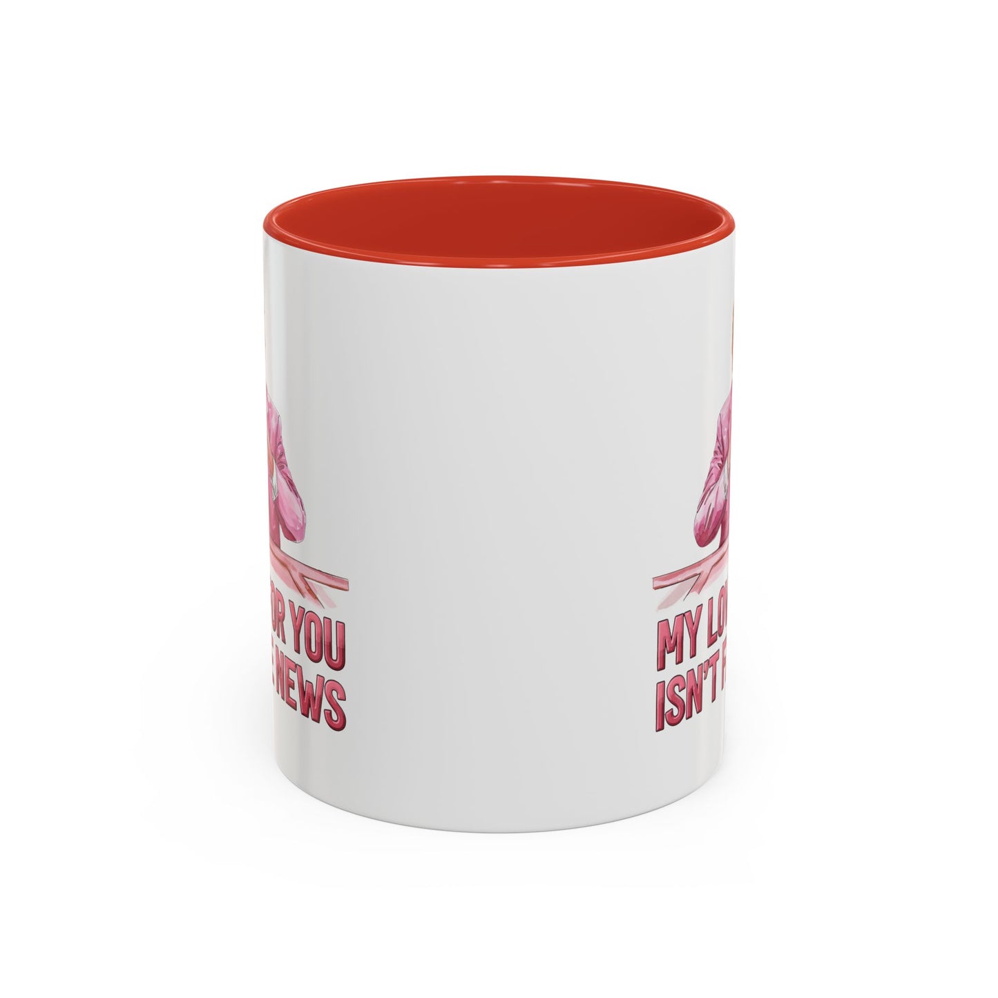 Trump 'My Love For You Isn't Fake News' Mug