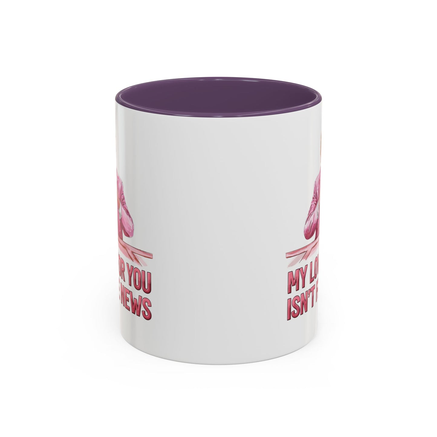 Trump 'My Love For You Isn't Fake News' Mug