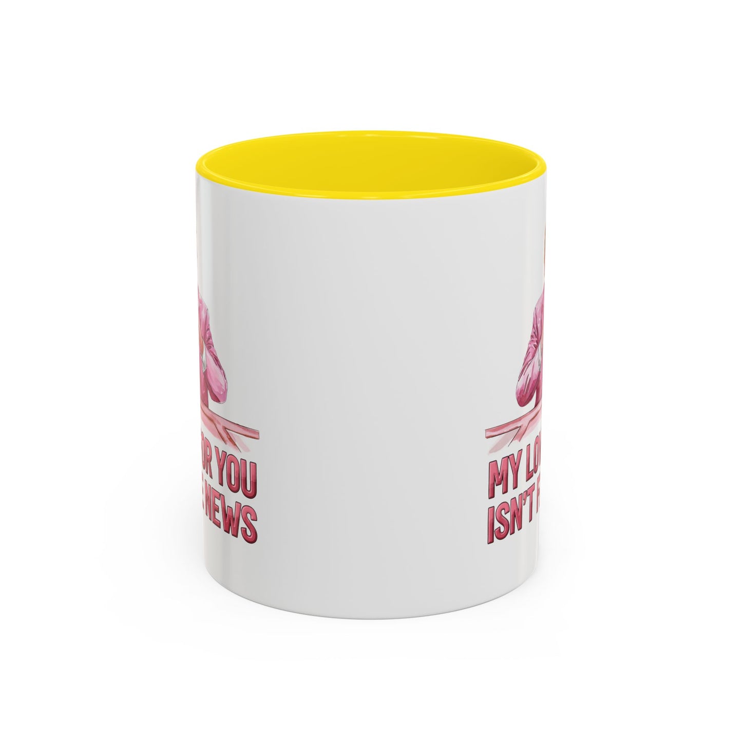 Trump 'My Love For You Isn't Fake News' Mug