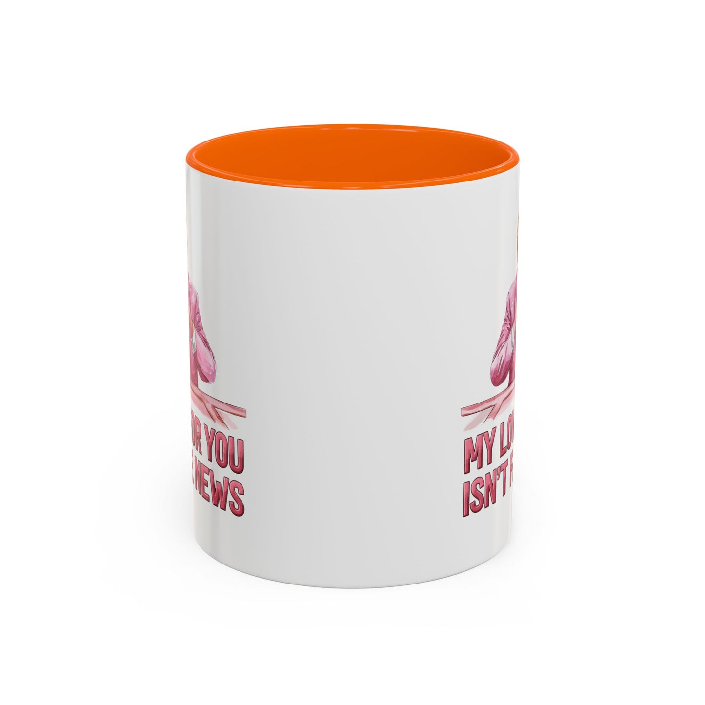 Trump 'My Love For You Isn't Fake News' Mug
