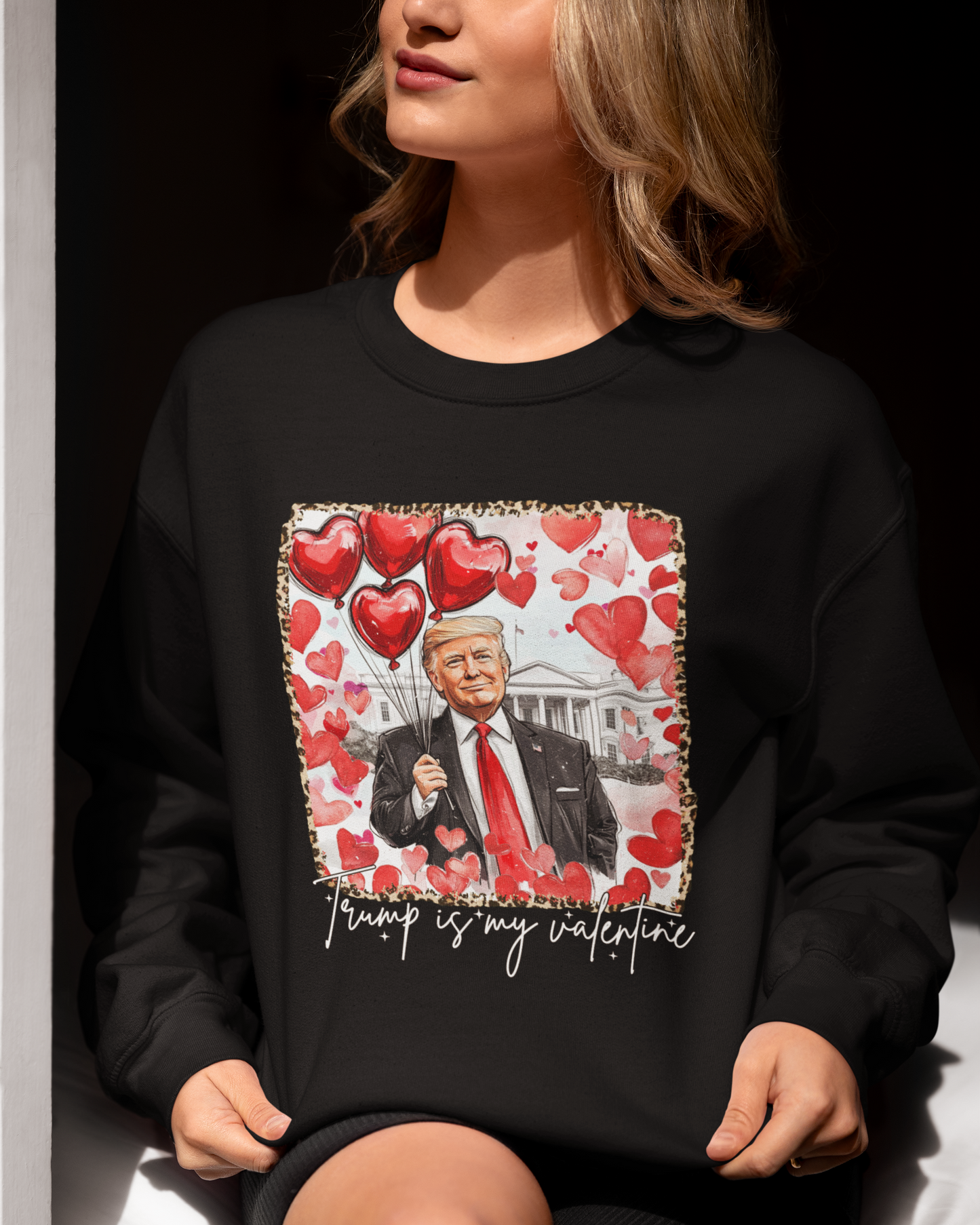 Trump is My Valentine White House Unisex Sweatshirt