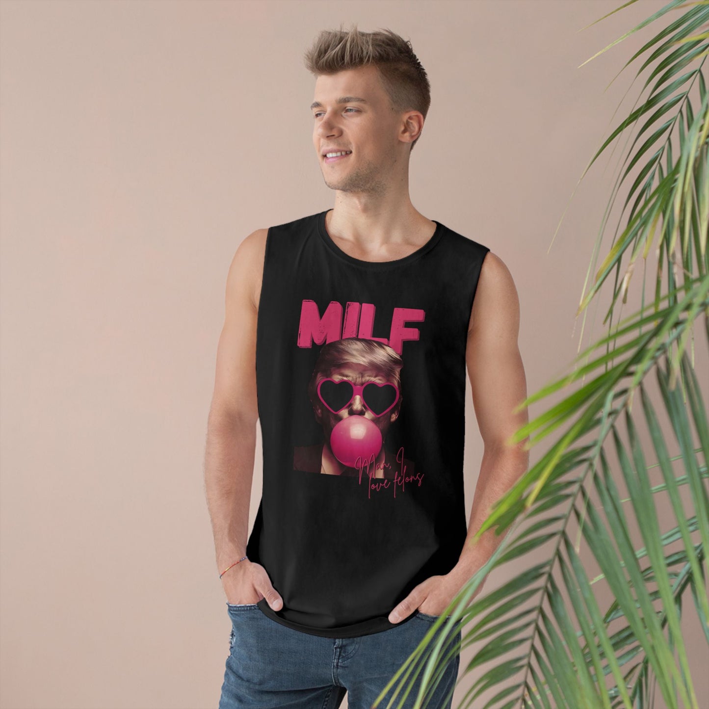 Funny M.I.L.F Trump Tank Top